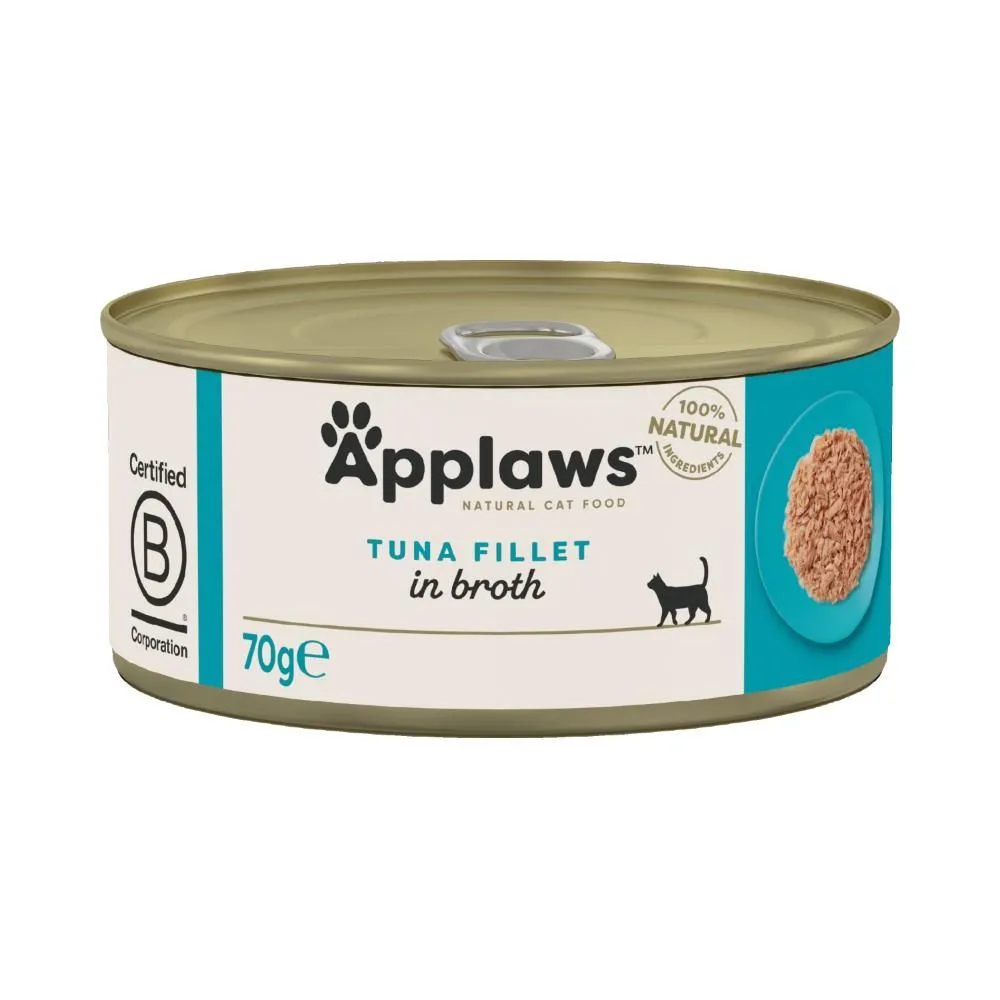Applaws kattevådmad Tunfilet 70 g